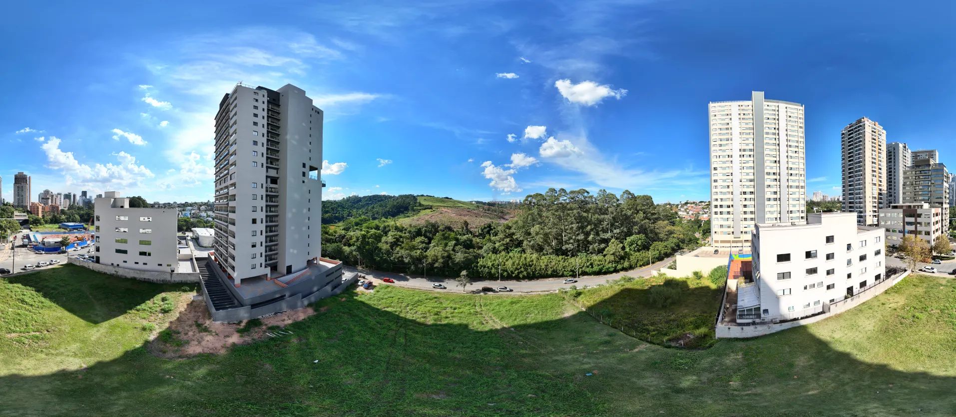 Vista aérea do Art Design Residence em Alphaville